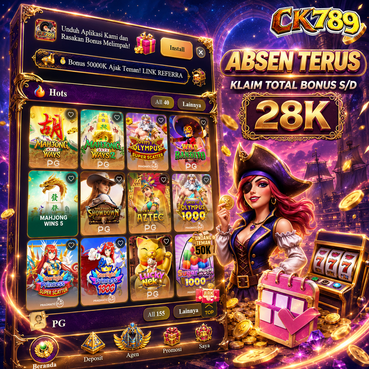 CK789 - ck789 Download Daftar Akun Aman ๐